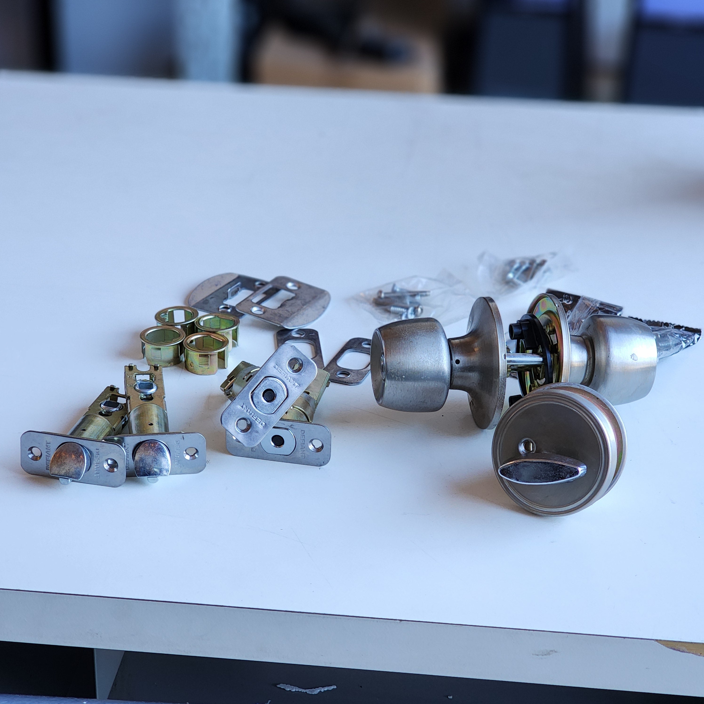 Hartford Satin Nickel Single Cylinder Keyed Entry Project Pack (32BGX2D1BD) Hartford Satin Nickel Single Cylinder Keyed Entry Project Pack (32BGX2D1BD)